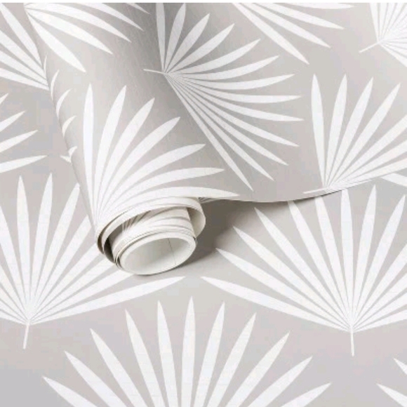 Threshold Palm Fan Wall Covering Peel and Stick Wallpaper - Picture 1 of 6